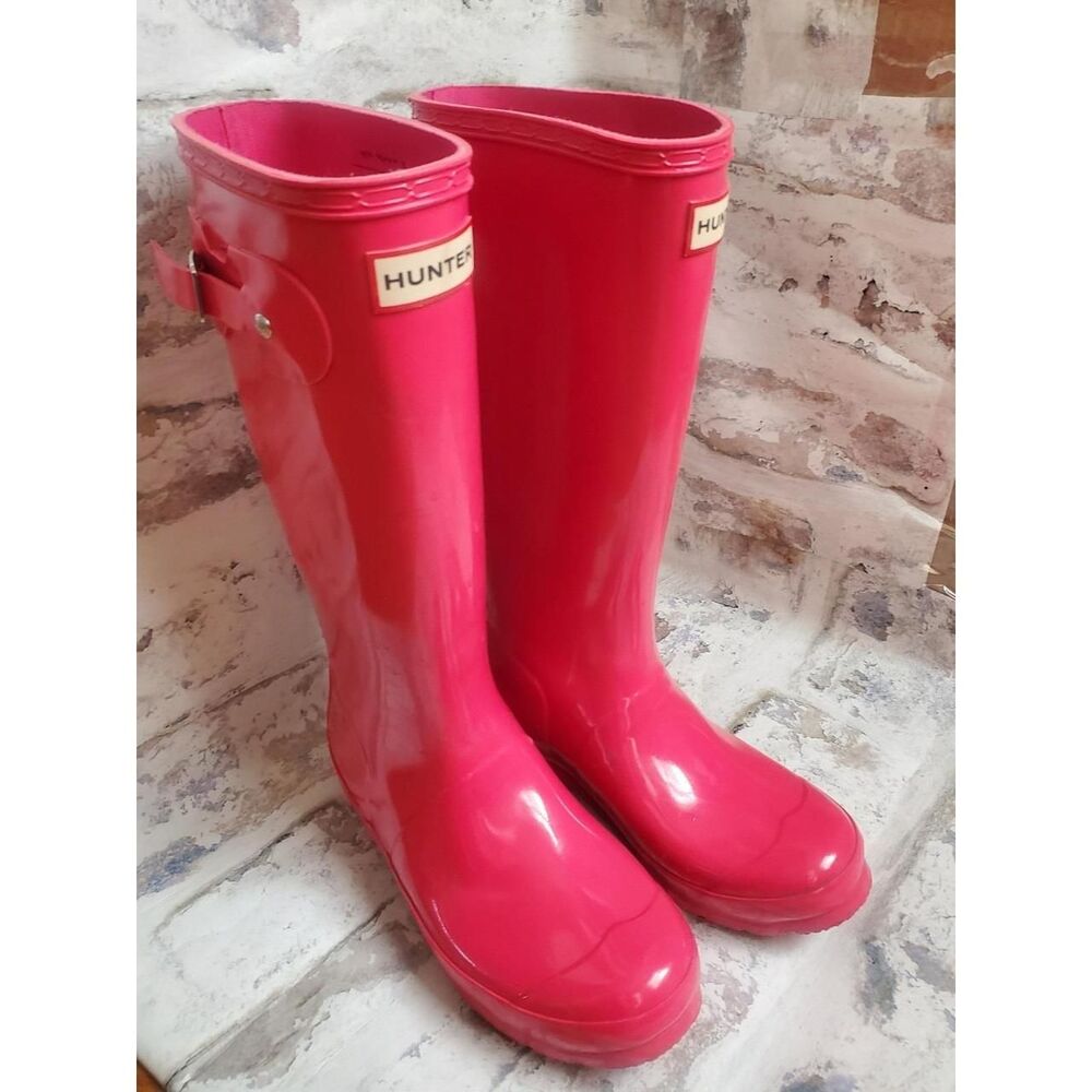 Hunter Women's Pink Boots
